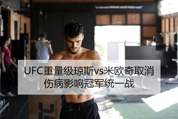 UFC重量级琼斯vs米欧奇取消伤病影响冠军统一战